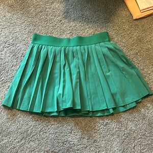 TNA Green tennis skirt